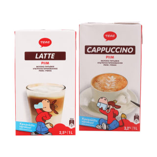 Pienas TERE UHT, 1 l (2 rūšys) Pienas TERE UHT, 1 l (2 rūšys)