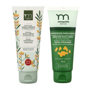 Rankų kremas MARGARITA, 75 ml (2 rūšys) Rankų kremas MARGARITA, 75 ml (2 rūšys)