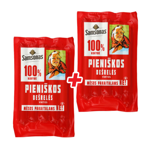 Virtos SAMSONO pieniškos dešrelės, 310 g