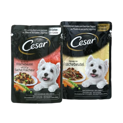 Šunų ėdalas CESAR, 100 g (2 rūšys) Šunų ėdalas CESAR, 100 g (2 rūšys)