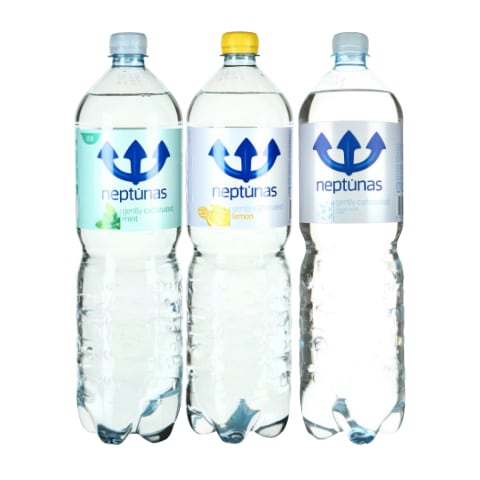 Švelniai gazuotas mineralinis ar stalo vanduo NEPTŪNAS, 1,5 l (4 rūšys) Švelniai gazuotas mineralinis ar stalo vanduo NEPTŪNAS, 1,5 l (4 rūšys)