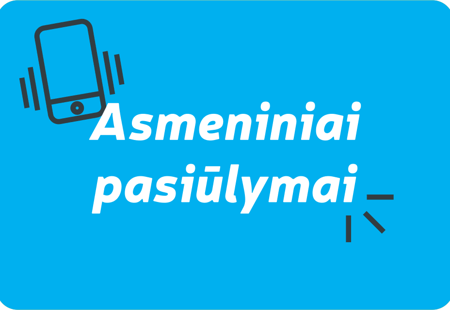 Asmeniniai pasiūlymai