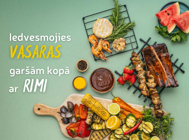 Grilē garšīgi kopā ar Rimi!