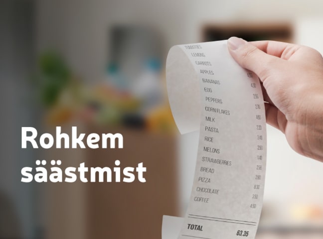 Raiska vähem - säästa rohkem | Rimi