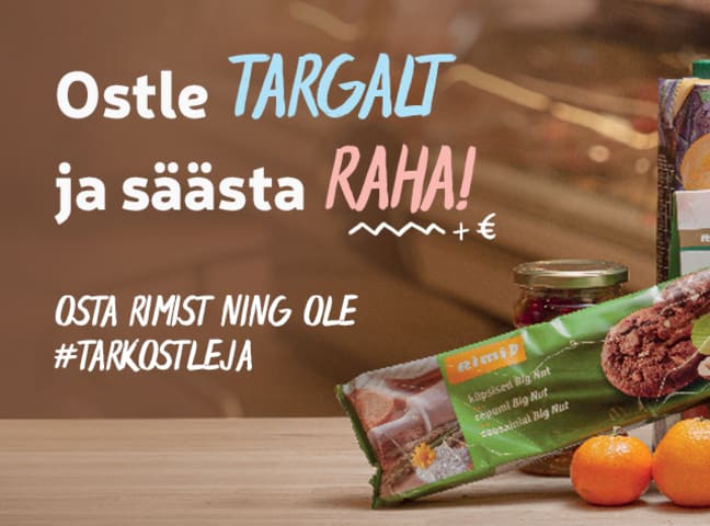 Ostle targalt ja säästa raha