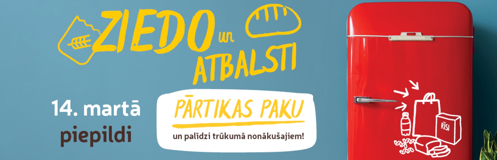 Labdarības akcijas "Paēdušai Latvijai"