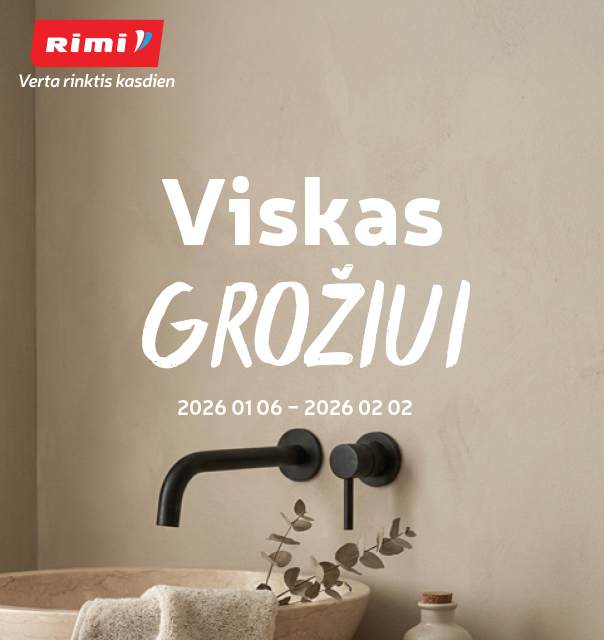 GROŽIO prekių katalogas Nr. 01