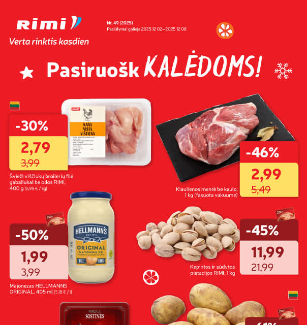 Savaitinis akcijų leidinys Nr. 49 (2025)