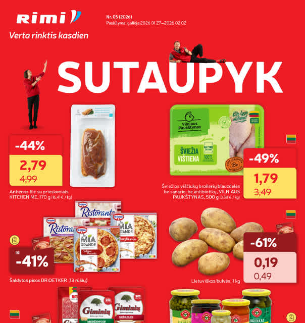 Savaitinis akcijų leidinys Nr. 05 (2026)