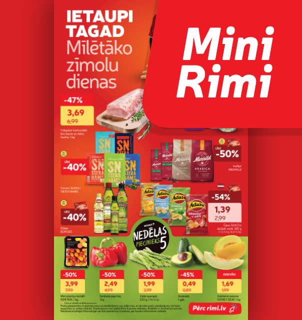 Mini Rimi akciju buklets 05.05.-11.05.2026.