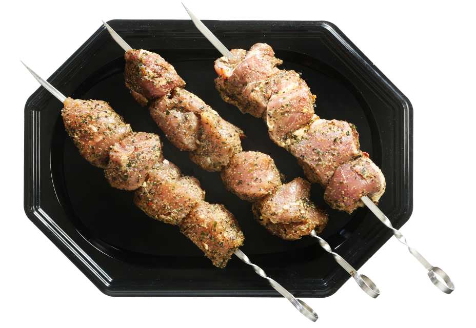 Pikantiškas kalakutų šlaunelių šašlykas