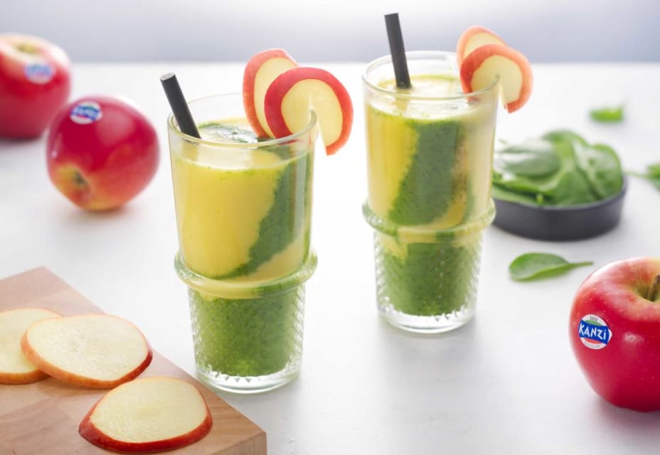 Kahevärviline smuuti