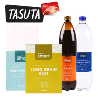 Osta 10 Rimi Smart brändi toodet ja saad valida TASUTA auhinna.