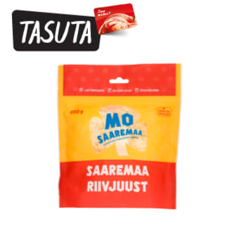 Osta 5 Saaremaa viilutatud juustu 150g ja saad TASUTA MO Saaremaa Riivjuustu