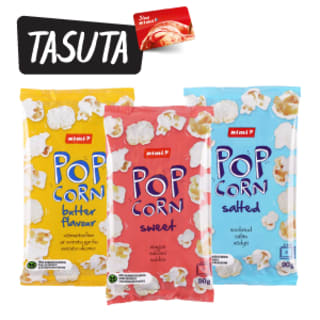 Osta 10€ eest kartulikrõpse ja popkorni ning saad auhinnaks TASUTA popkorni!