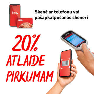 20% atlaide ceturtajam pirkumam