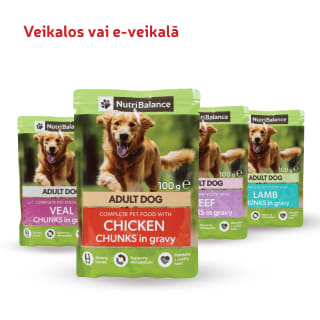 Suņu barība Nutribalance bez maksas