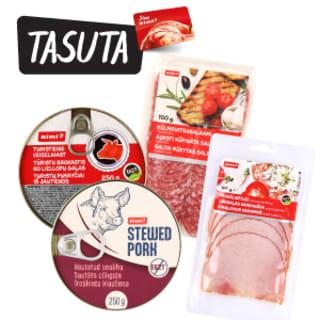 Osta 20€ eest töödeldud liha ja vali TASUTA auhind.