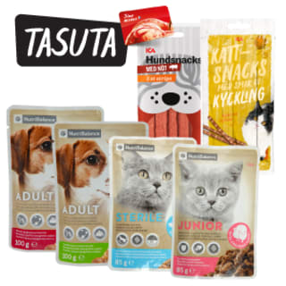 Osta 25€ eest lemmiklooma toitu ja vali TASUTA auhind