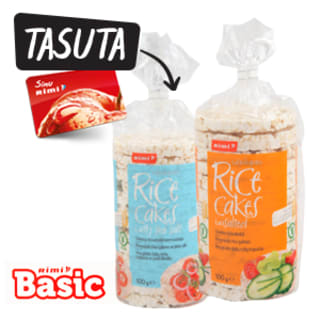 Osta 8 Rimi Basic brändi toodet ja saad auhinnaks Rimi riisivahvlid 100g TASUTA.