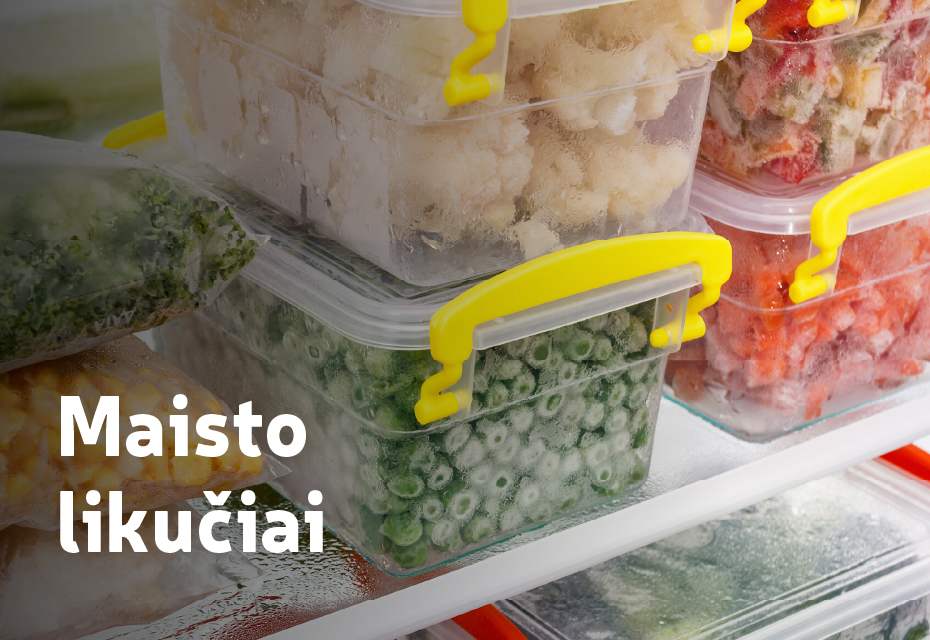 Šiandienos likučius paversk rytojaus pietumis