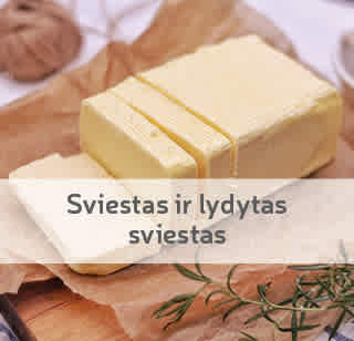 Sviestas ir lydytas sviestas