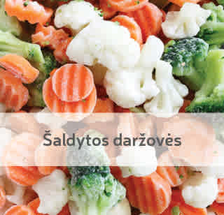 Šaldytos daržovės