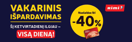 Vakarinis išpardavimas