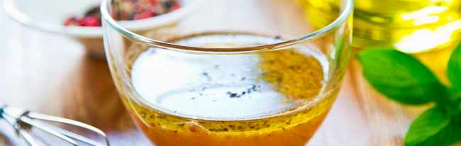 Oil and vinegar sauces