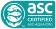Seafood farmed in ASC-certified farms