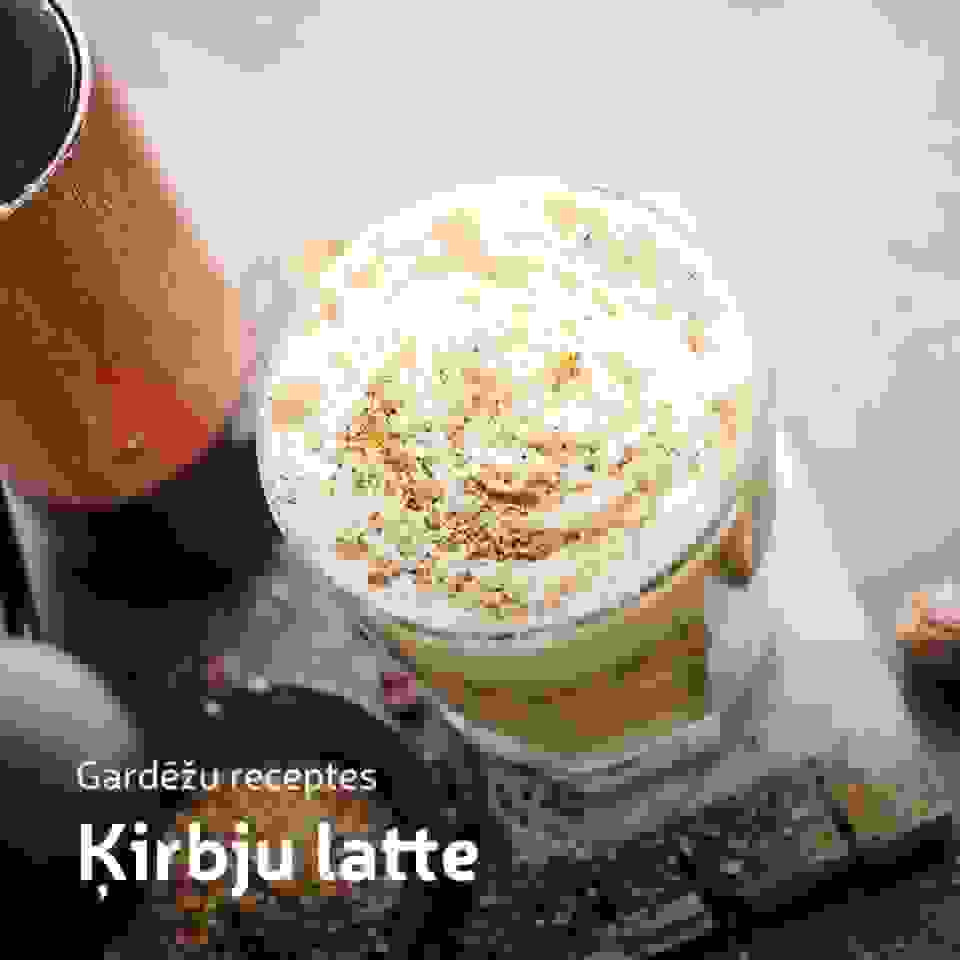 Ķirbju latte