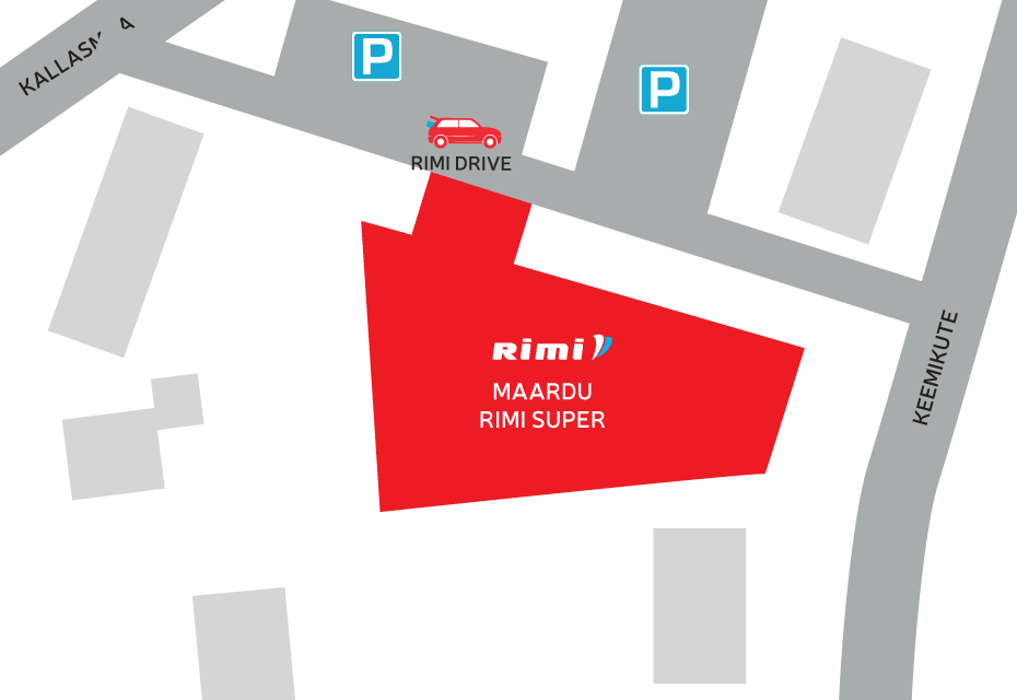 Maardu Rimi super Drive asukoht