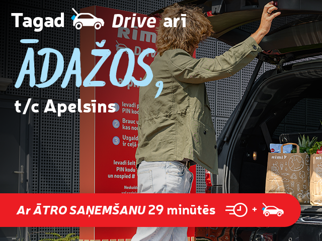 Rimi e-veikals | Drive Apelsīns