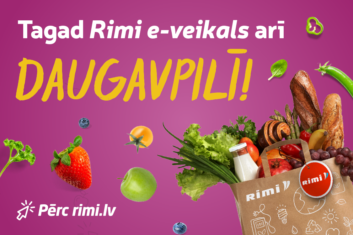 Rimi e-veikals | E-veikals Daugavpilī