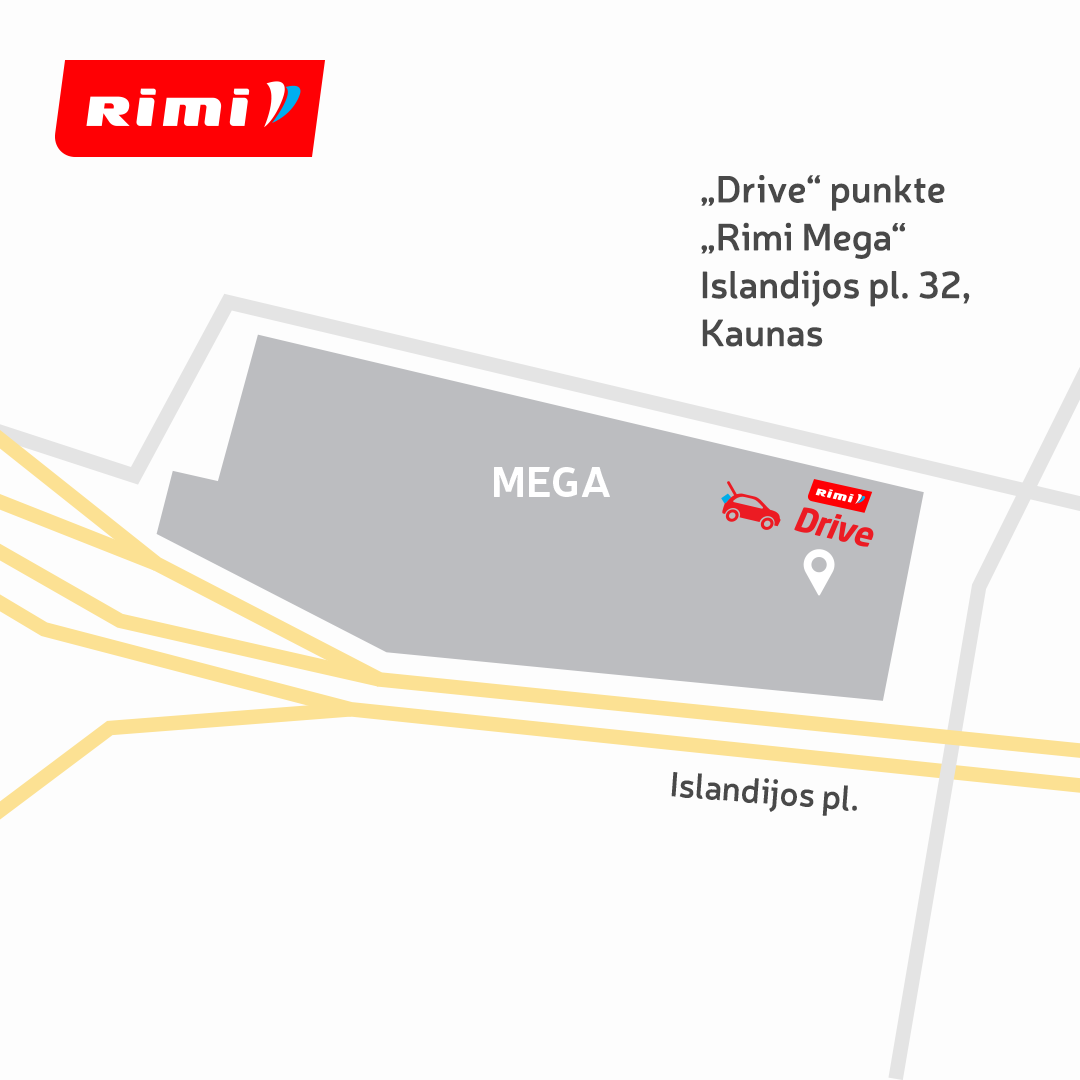 Drive atsiėmimo punktas Megoje, Kaune