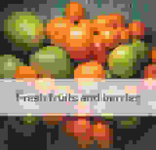 Fresh fruit and berries