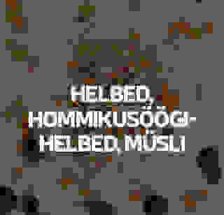 Helbed, hommikusöögihelbed, müsli