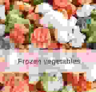 Frozen vegetables