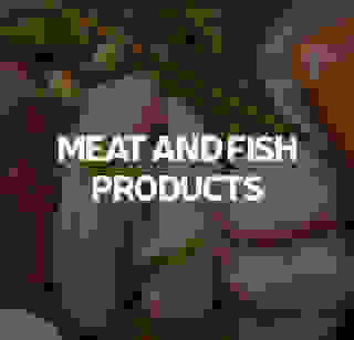 Meat and fish products