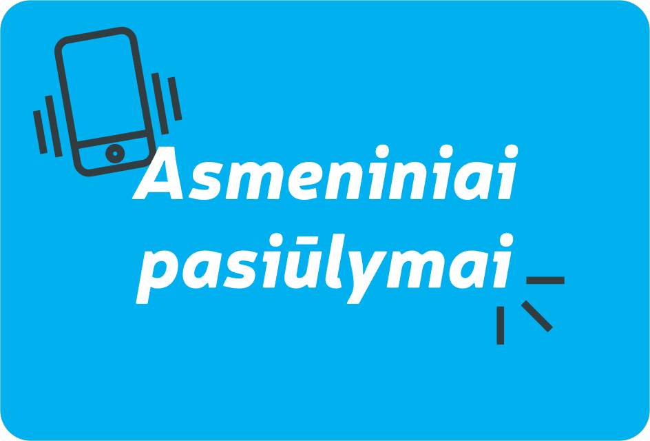 Asmeniniai pasiūlymai