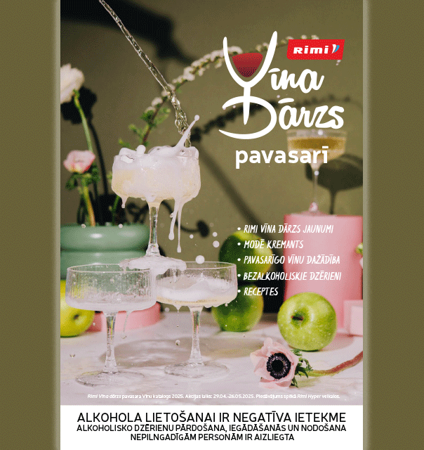 Vīna Dārzs buklets