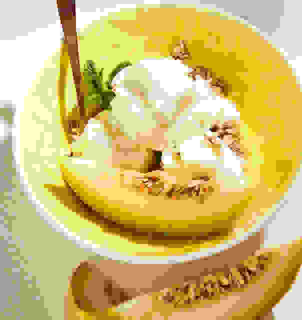 Meloņu un gurķu sorbets