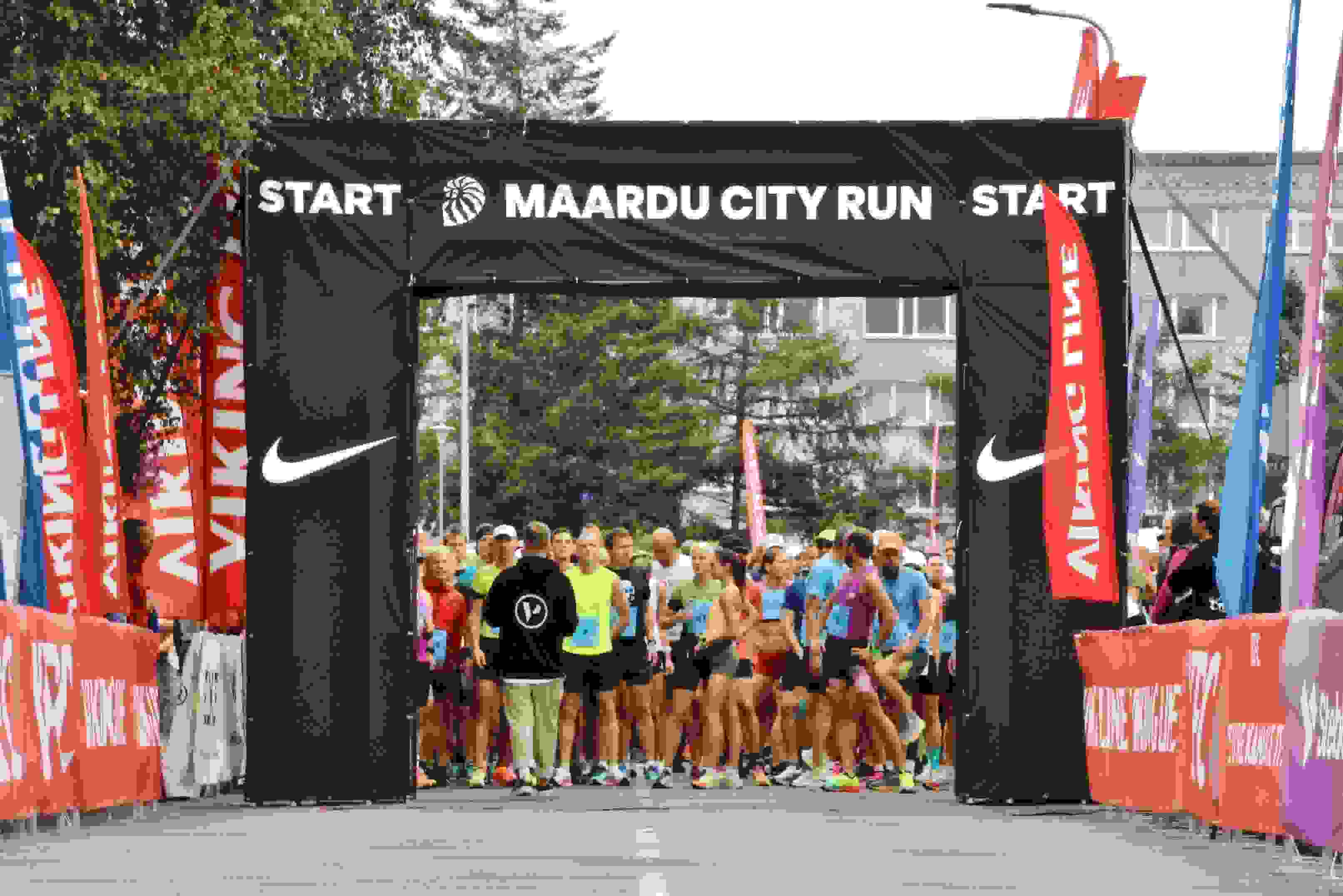 Registreeri Maardu City jooksule