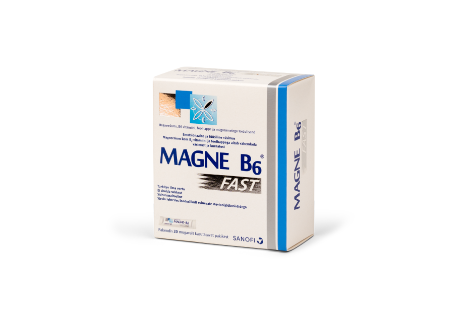MAGNE B6 FAST GRAANULID N20 -30%