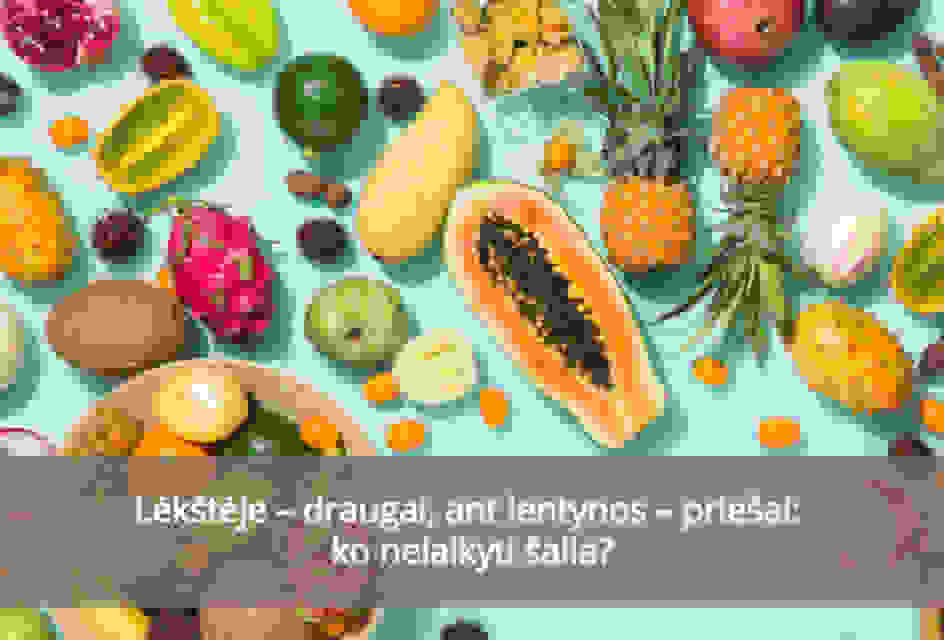Lėkštėje – draugai, ant lentynos – priešai: ko nelaikyti šalia?