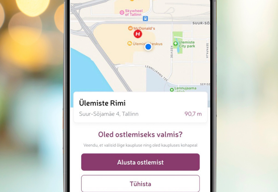 1. Vali kauplus