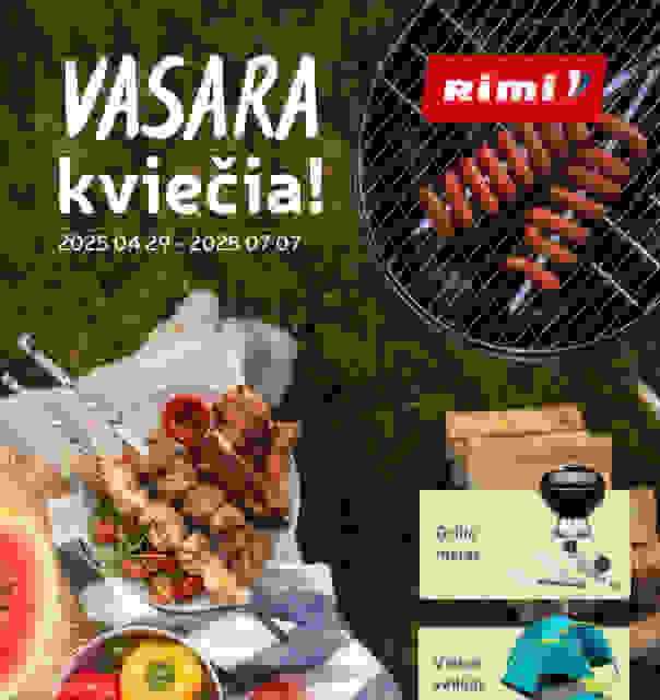 VASAROS prekių leidinys 2025