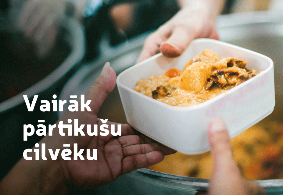 Ziedo pārtiku badā cietušajiem