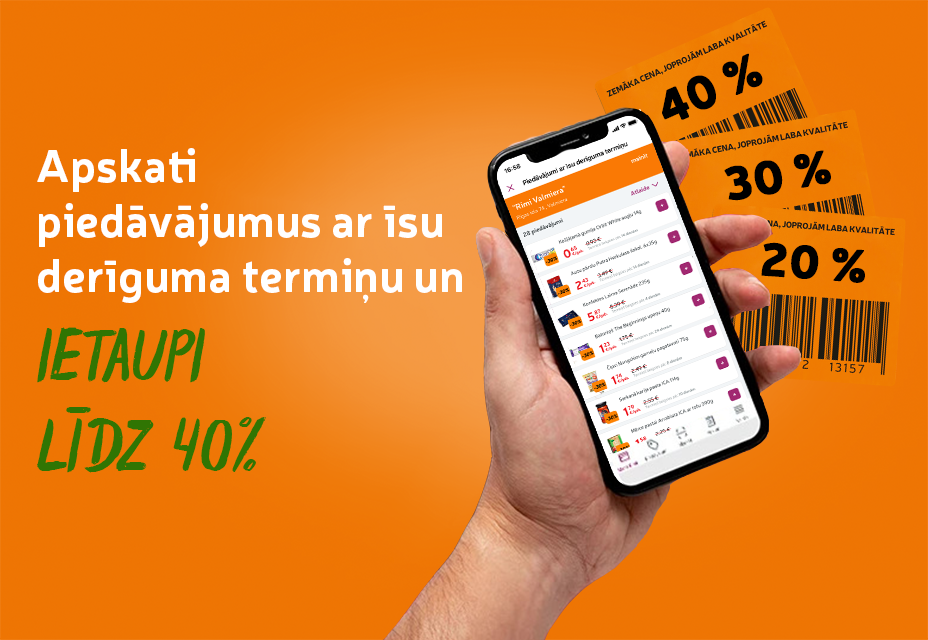 Piedāvājumi ar īsu derīguma termiņu