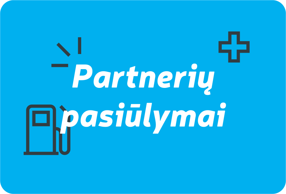Partnerių pasiūlymai